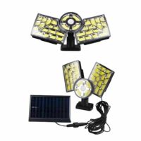 Соларна индукционна улична лампа,външен сензор за слънчево движение с дистанционно управление, снимка 4 - Соларни лампи - 45879905