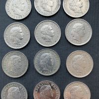 Лот монети от Щвейцария, снимка 1 - Нумизматика и бонистика - 45275788