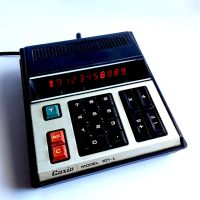 настолен калкулатор Casio Модел 101-l - 1973г, снимка 4 - Антикварни и старинни предмети - 45486137