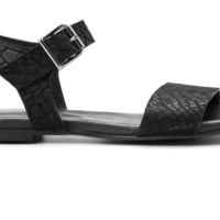 Bianco черни сандали от естествена кожа, номер 36/37, снимка 1 - Сандали - 45250654