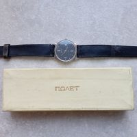 Poljot  Полет руски ръчен часовник quartz vintage винтич, снимка 1 - Други ценни предмети - 45343317