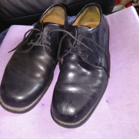 Classic мъжки обувки маркови естествена кожа отлични реален размер №43 стелка 275мм широки отпред, снимка 1 - Ежедневни обувки - 44977940