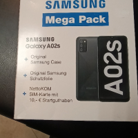 Samsung Galaxy A02s 32GB Dual (A025F) комплект с калъф и протектор, снимка 1 - Samsung - 44957198