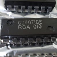 Интегрална схема CD4071BE RCA USA, снимка 2 - Друга електроника - 45338417
