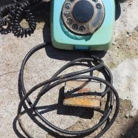 Телефон с шайба български, снимка 2 - Антикварни и старинни предмети - 45493015