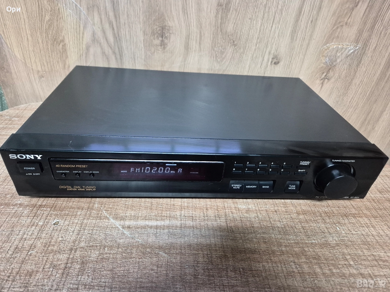 ВИСОКОКАЧЕСТВЕН ТУНЕР SONY-ST-S211, снимка 1