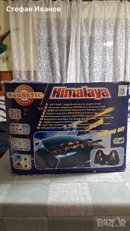 Магнитен ски багажник , снимка 1