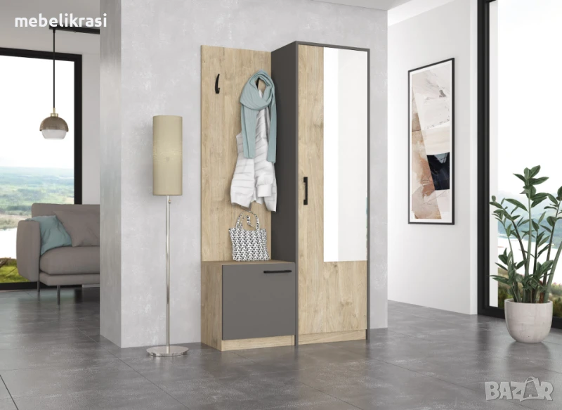 Портманто ”Поли” с рафтове. , снимка 1