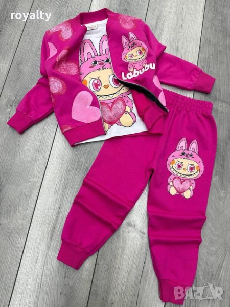 Детски спортен комплект 3 части LABUBU, снимка 1