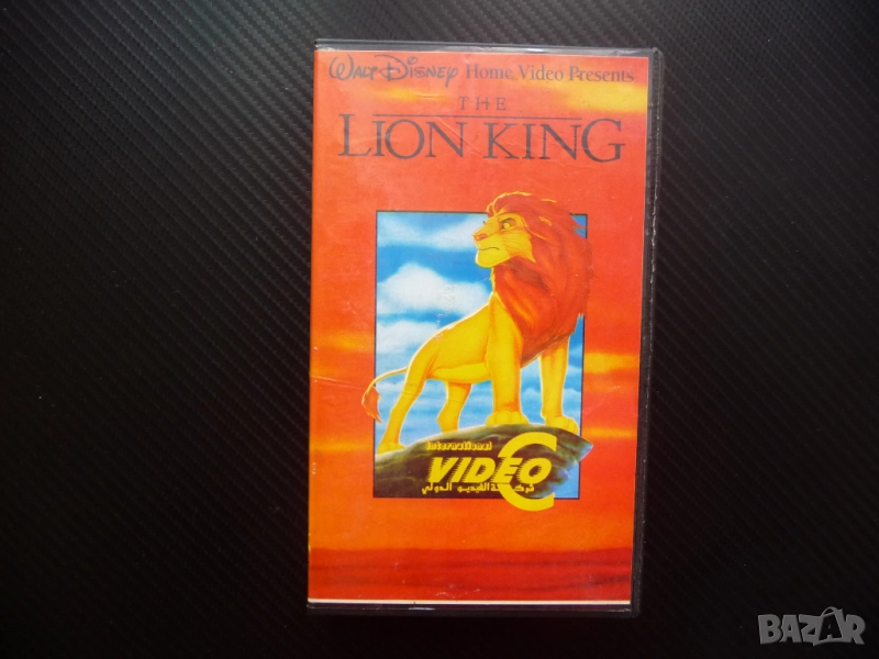 Цар Лъв VHS филм класика Дисни старо издание Симба джунгла лъв лъвче , снимка 1