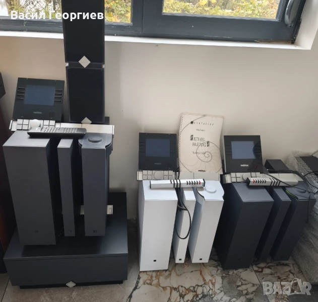 ReVox Ultimate три броя – тонколони P-BOX + усилвател Ultimate + тунер + CD плейър + бас модул, снимка 1