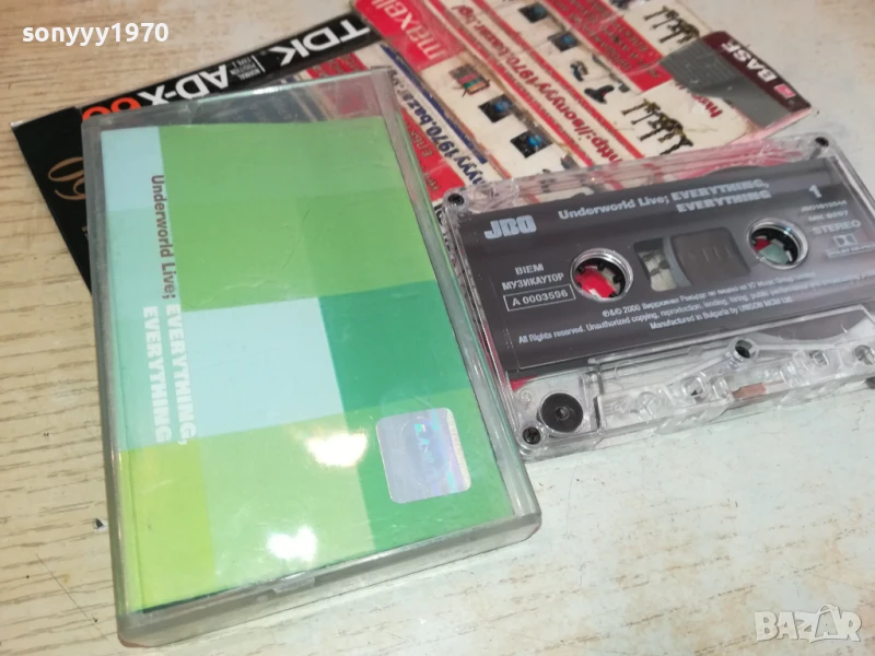 UNDERWORLD LIVE-ORIGINAL TAPE 0106251735, снимка 1