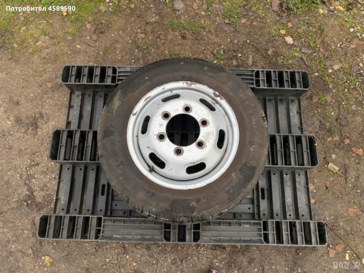 1бр.Железна джанта 16цола 6x170 ET115 за ДВОЙНИ ГУМИ Iveco Daily(2006-2025), снимка 1