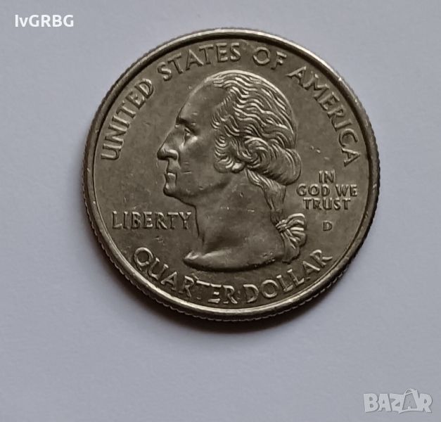 1/4 долар САЩ СЕРИЯТА С ЩАТИТЕ - Минесота 25 цента Америка 2005 Монета от САЩ , снимка 1