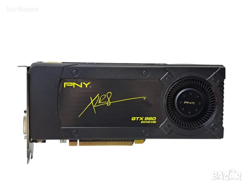 видеокарта gpu pny gtx 960 2gb xlr8 gddr5 pci-e, снимка 1