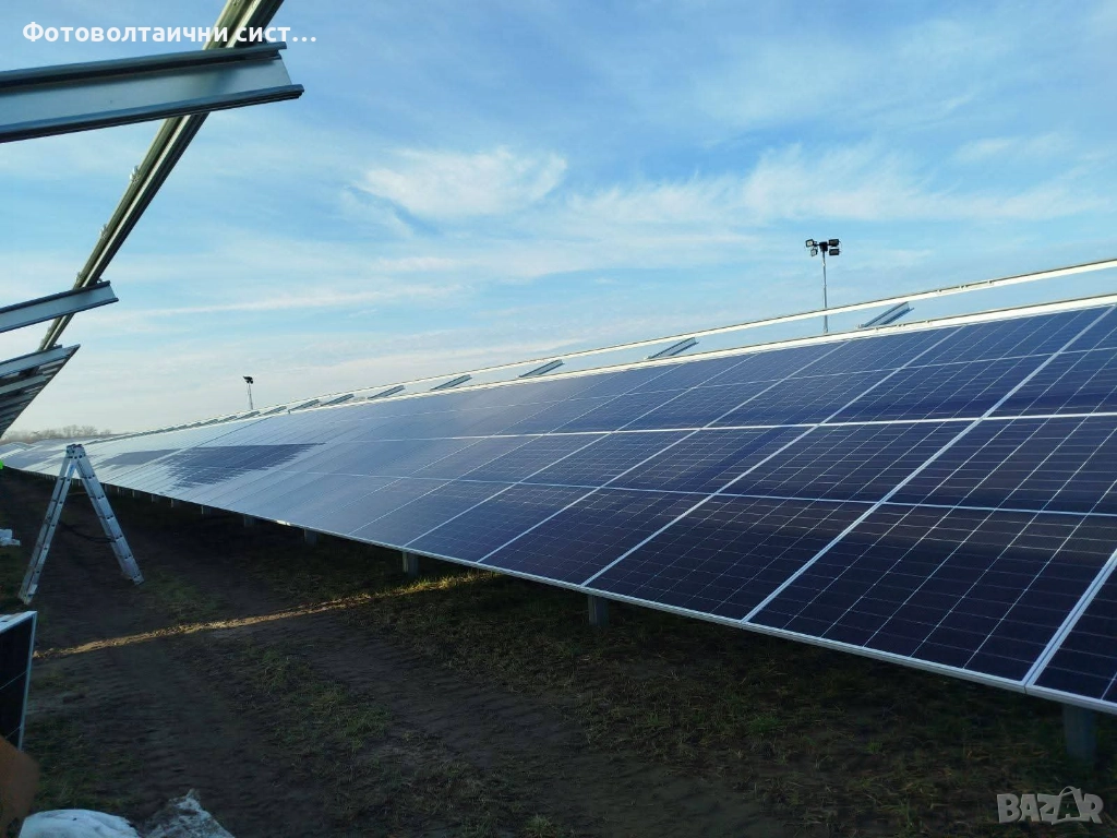 Фотоволтаична мрежова система 500kw, доставка и монтаж, снимка 1