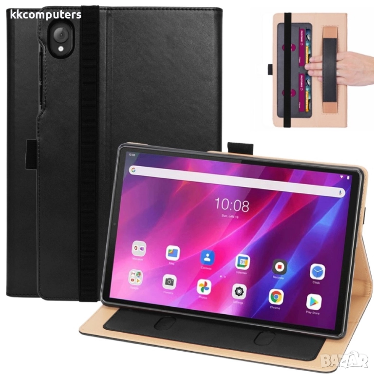 Lenovo Tab K10 / M10 Plus 10.3 Кожен Калъф и Протектор, снимка 1