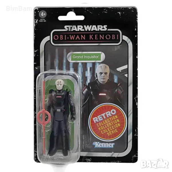 Колекционерска фигура Star Wars Retro Collection OBI-WAN KENOBI - Grand Inquisitor/ Hasbro, снимка 1