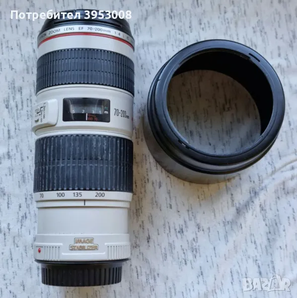 Canon EF 70-200 f/4L IS USM (s/n 412047), снимка 1