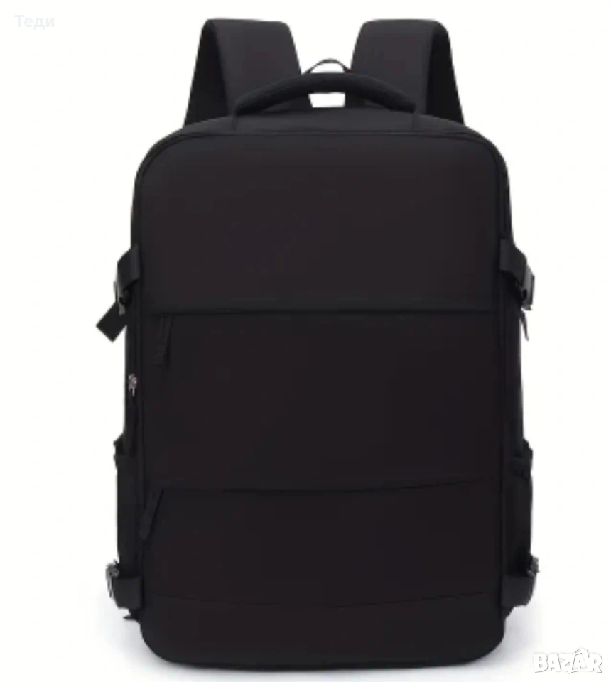 Компактна и здрава раница за кабинен/ръчен багаж – самолет, пътуване, снимка 1