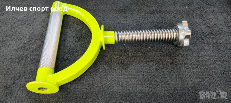 Дъмбел с предно и горно зареждане на тежестите , снимка 1