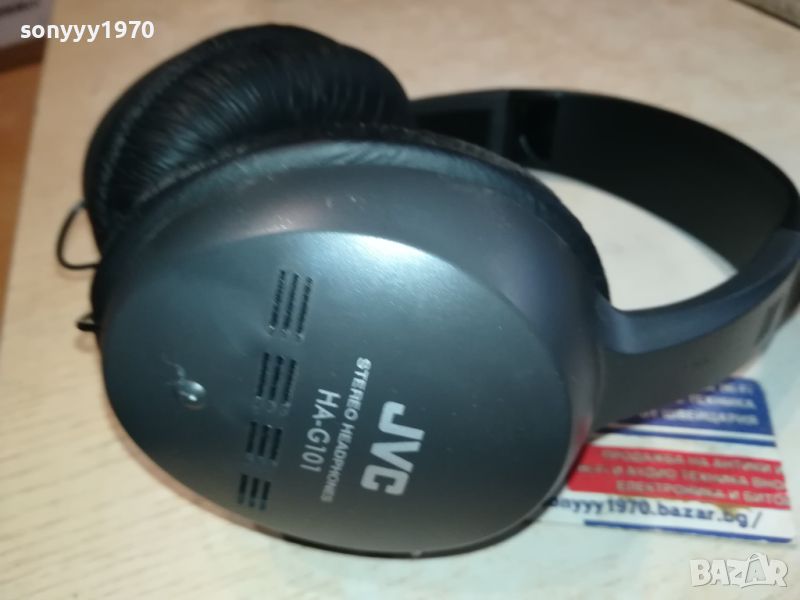 JVC HA-G101 STEREO HEADPHONES-ВНОС SWISS 2304241143, снимка 1