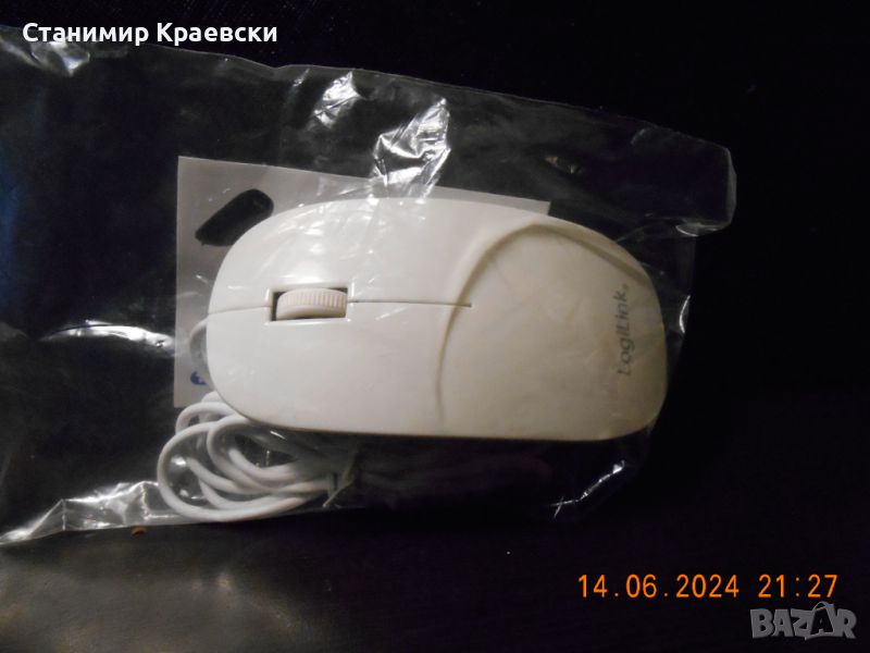 LogiLink slim optical mouse - new, снимка 1