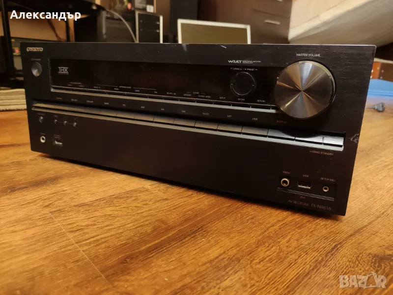 Onkyo TX-NR616, работи само в стерео режим и в Bi-Amping, снимка 1