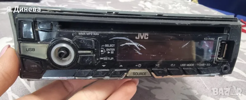 CD за кола JVC KD-R462 , снимка 1