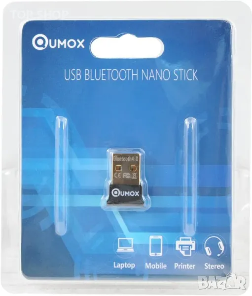 QUMOX Bluetooth USB приемник и предавател 4.0, снимка 1