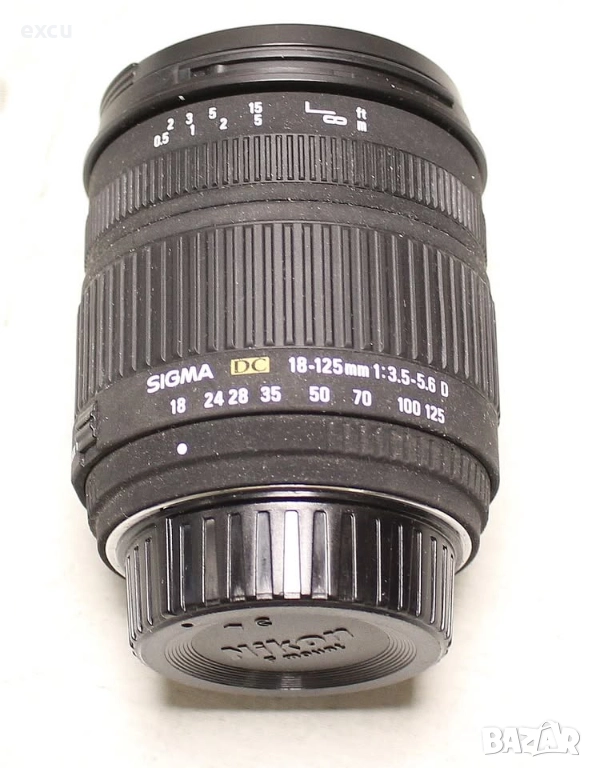 Обектив Sigma AF 18-125 DC за Nikon, снимка 1