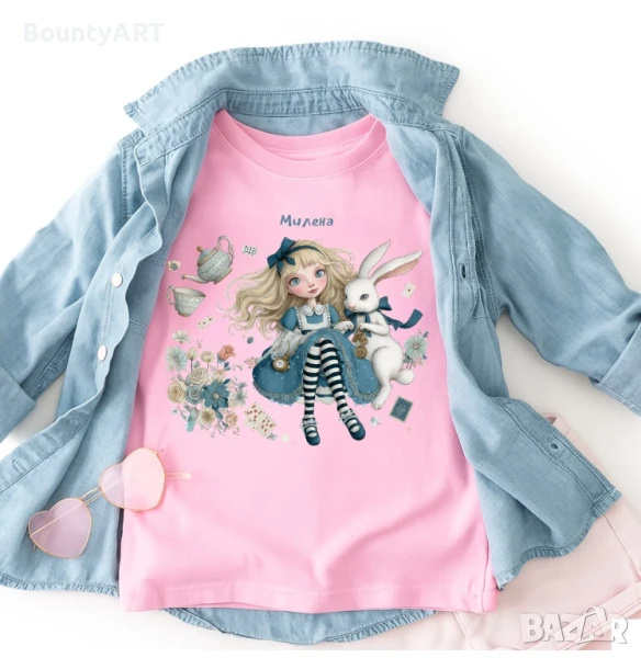 Персонализирана детска блуза Алиса, снимка 1