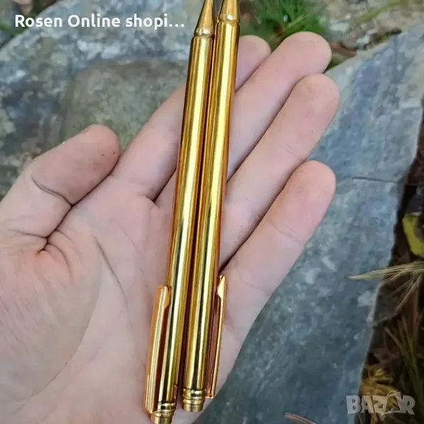 Сгъваеми Багети от чиста мед – 2бр – максимална дължина 40см, снимка 1