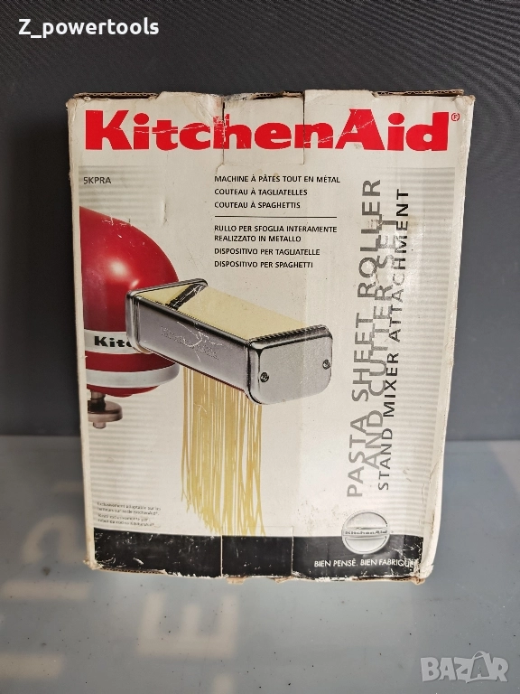 Комплект приставки за паста за настолен миксер, 3 бр., KitchenAid, снимка 1