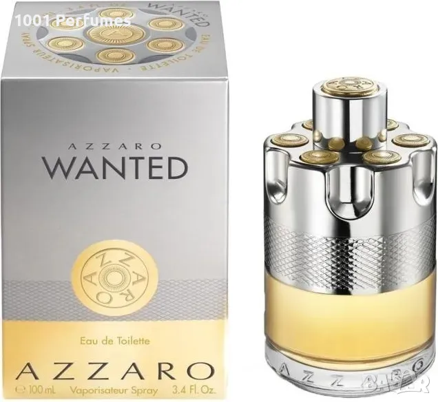 Мъжки парфюм Azzaro Wanted EDT 100ml, снимка 1