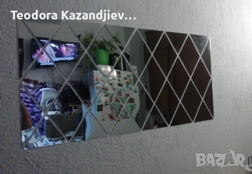 Огледални стикери за стена 32 броя – Лесен начин да преобразиш дома си с модерна елегантност, снимка 1