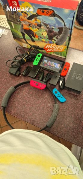 Nintendo Switch V2!!! Red & Blue+++, снимка 1