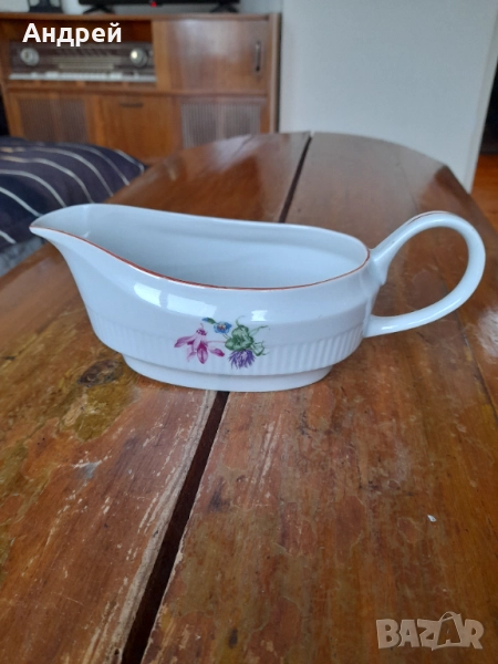 Стара порцеланова сосиера #9, снимка 1