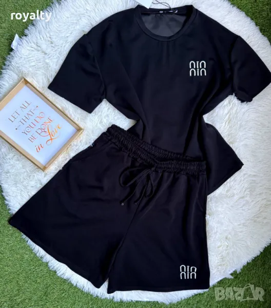 Дамски комплекти лого бродерия, снимка 1