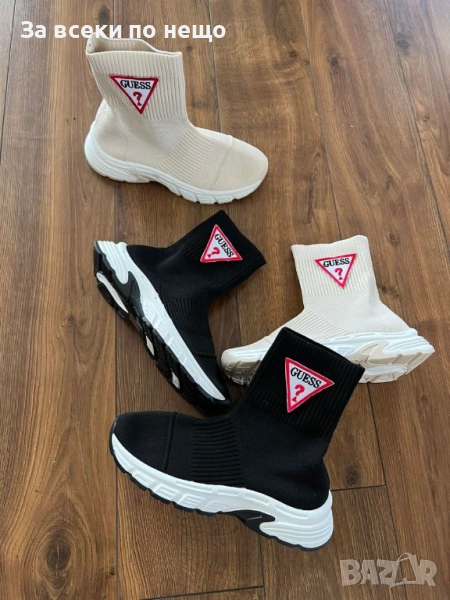 Guess Дамски Маратонки Тип Чорап🔝Дамски Спортни Обувки Тип Чорап Гес - 2 Налични Цвята Код S121, снимка 1