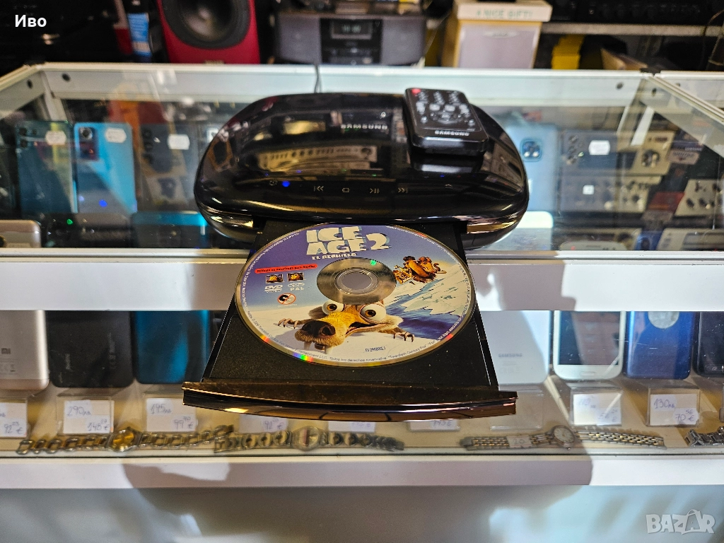 ДВД Samsung DVD-FP580 с дистанционно. В отлично техническо и визуално състояние., снимка 1