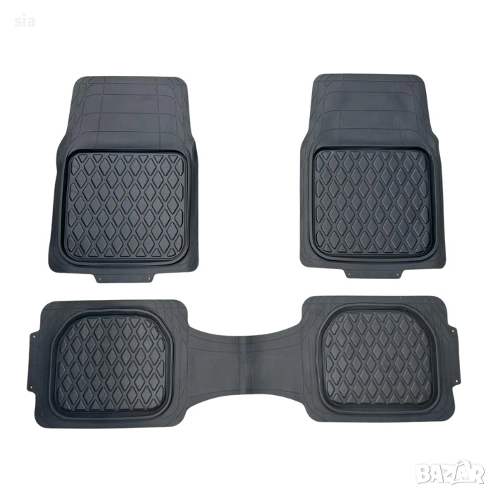 Гумени стелки 3БР/К-Т предни и задни, снимка 1