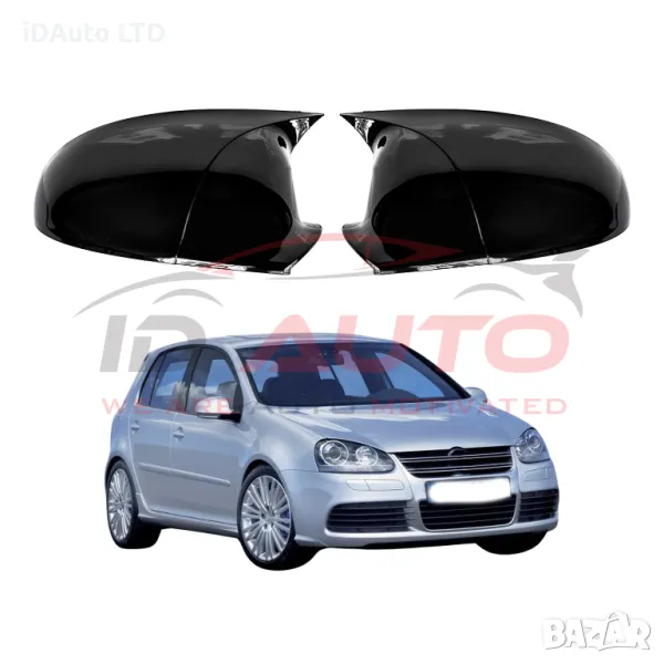 Капаци за Vw Golf 5 тип Batman Style за огледала, голф 5, ваг, снимка 1