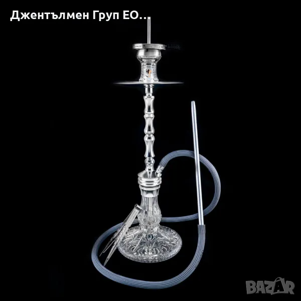 Dschinni Shisha Roxx Silver Crystal Pro Set Наргиле, снимка 1