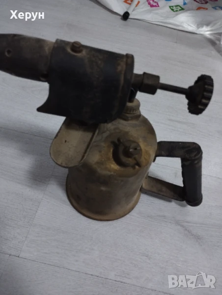 Стара бензинова Горелка, снимка 1