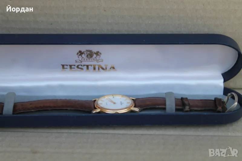 Мъжки Швейцарски часовник ''Festina'' кварц, снимка 1