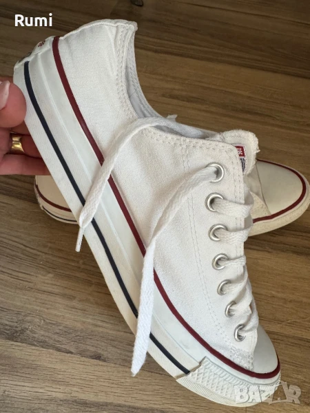 Оригинални бели кецове кецове Converse ! 45 н, снимка 1