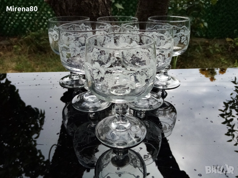 * Luminarc * - винтидж сервиз за вино, снимка 1