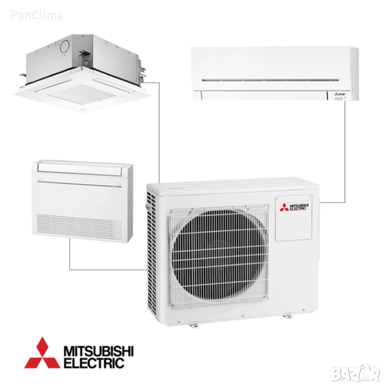 Мултисплит Mitsubishi Electric MXZ-3F54VF, Клас А+++, снимка 1