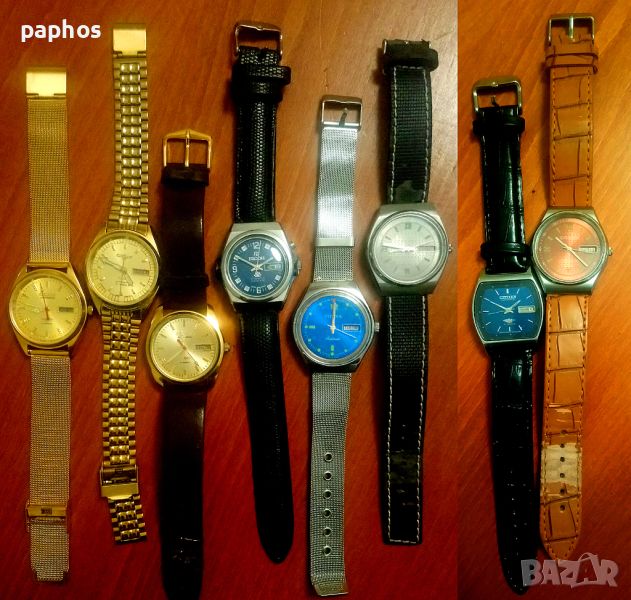 CITIZEN AUTOMATIC, SEIKO 5 AUTOMATIC,  RICOH AUTOMATIC, НМТ, снимка 1